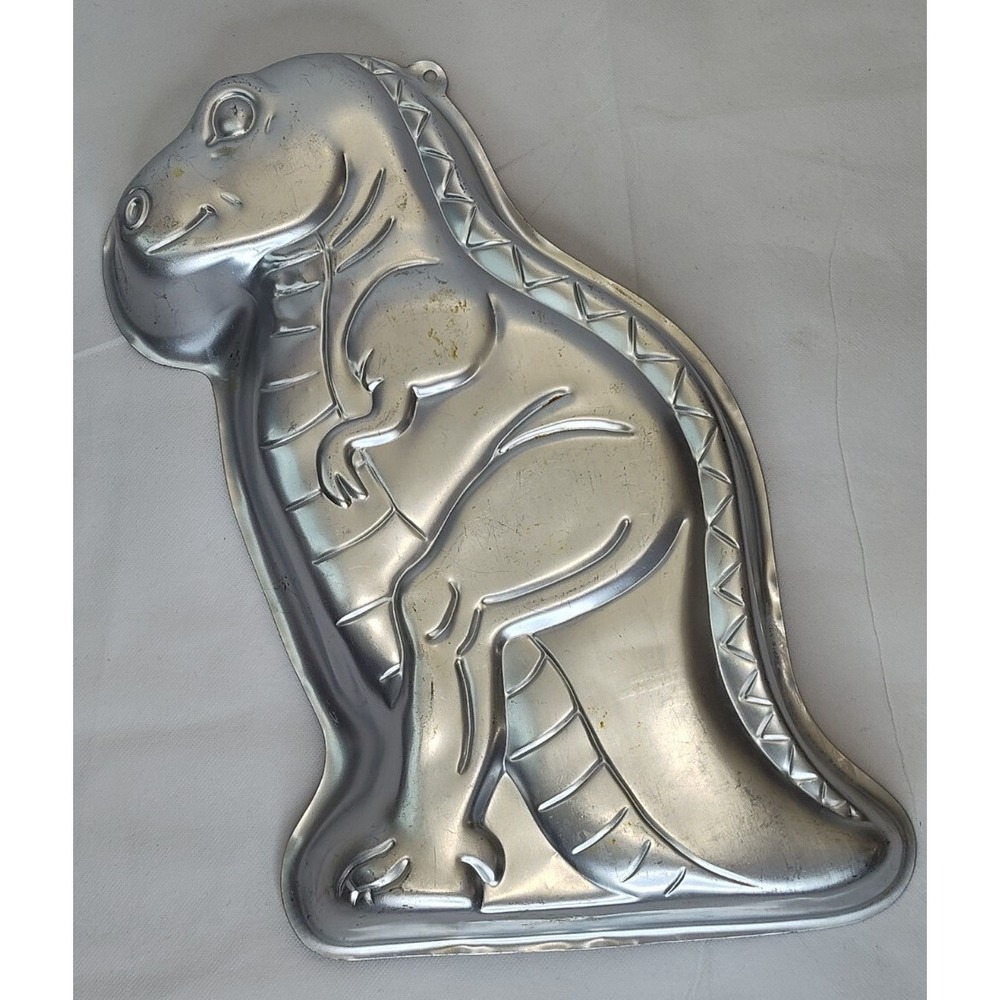 VTG WILTON DINOSAUR Partysaurus T-Rex Cake Pan 2105-1280 SEE B26.1GA720